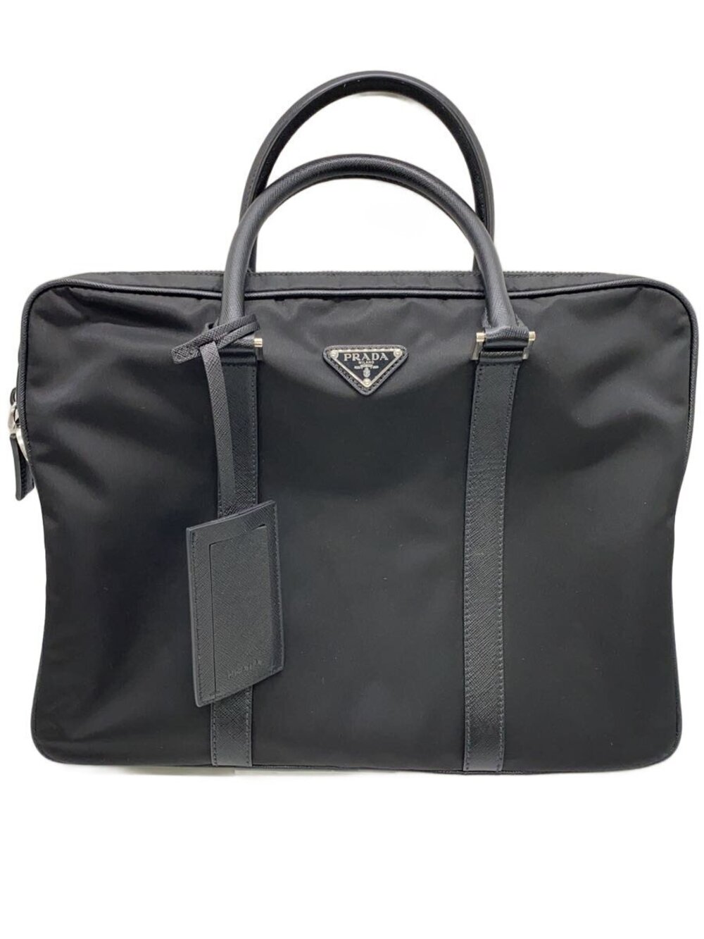 Prada Briefcase Tessuto Black